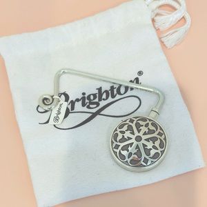 Brighton Silver Ferrara Handbag Hook.